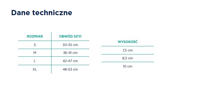 Colier ortopedic semirigid tip M FLORIDA